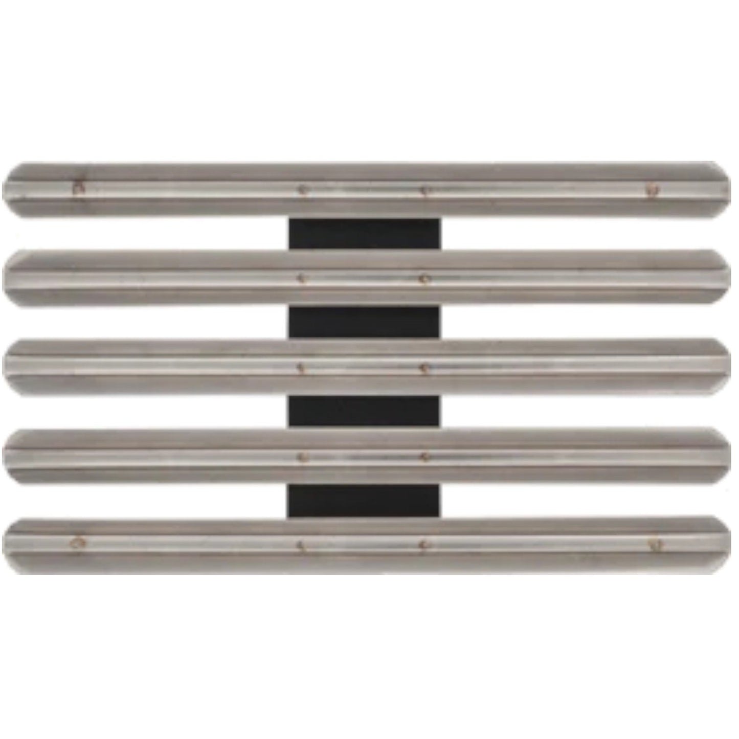 Mounting Rack Bar - 15 Ribbons (3/3/3/3/3 w/ 1/8" Gap)  No-Shine Insignia