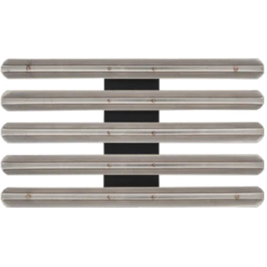 Mounting Rack Bar - 15 Ribbons (3/3/3/3/3 w/ 1/8" Gap)  No-Shine Insignia