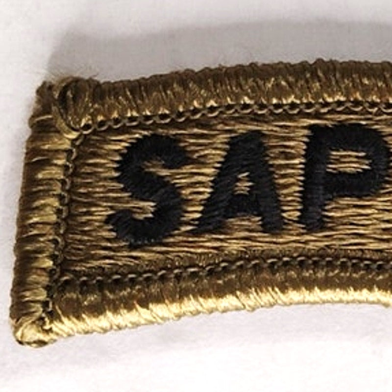US Army Sniper Tab OCP Subdued 2‑3/8" × 7/8" Hook‑Back