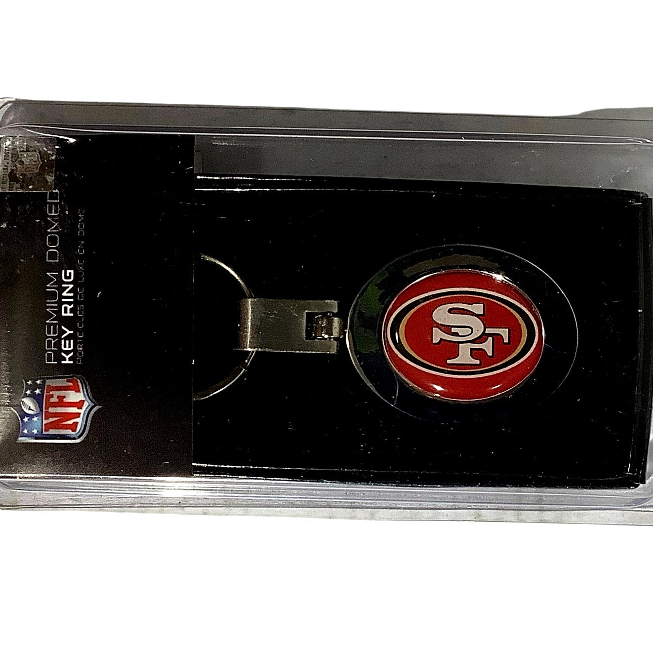San Francisco 49ers, Premium Domed Key Ring, Officially Licensed by NFL