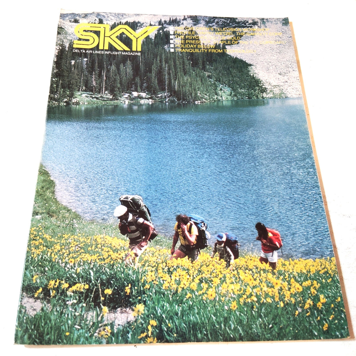 Delta SKY In-Flight Magazine - June 1980 - Travel, Aviation, History
