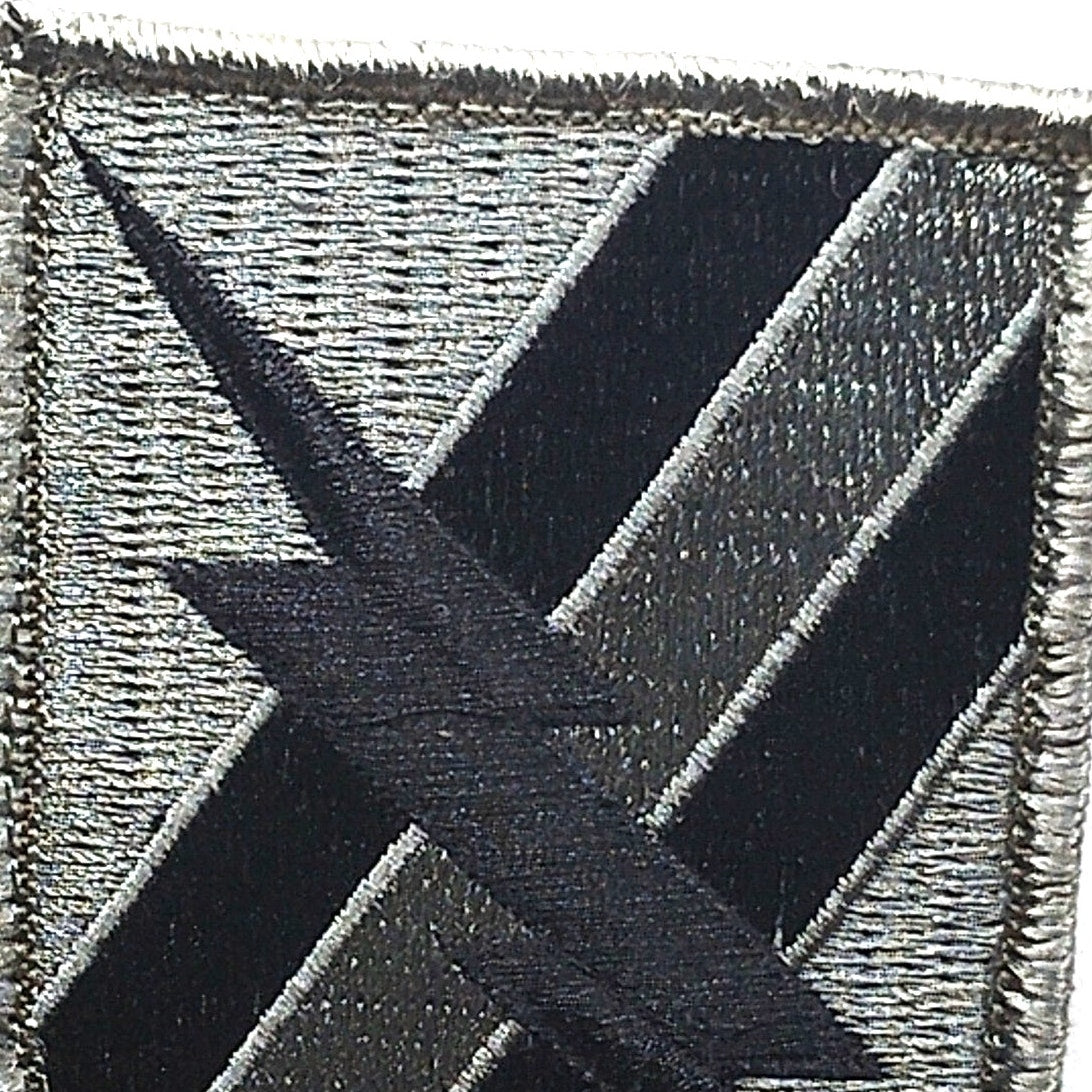 Army 48th Infantry Brigade Combat Team Subdued SSI Patch Hook Backing 3.5 x 2.5"