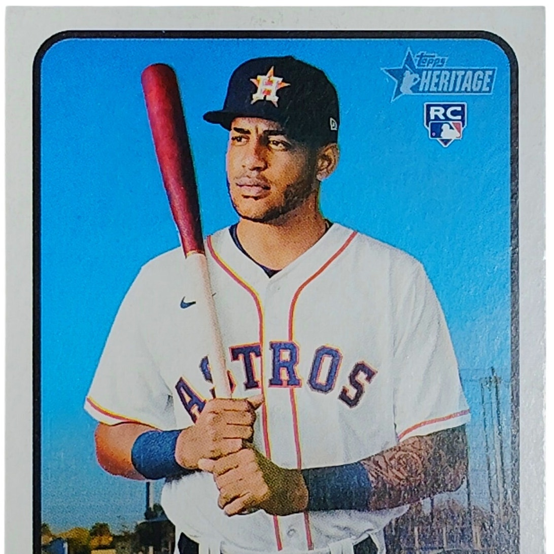 2022 Topps Heritage Jose Siri 256 RC Houston Astros Outfield Rookie VG/EX