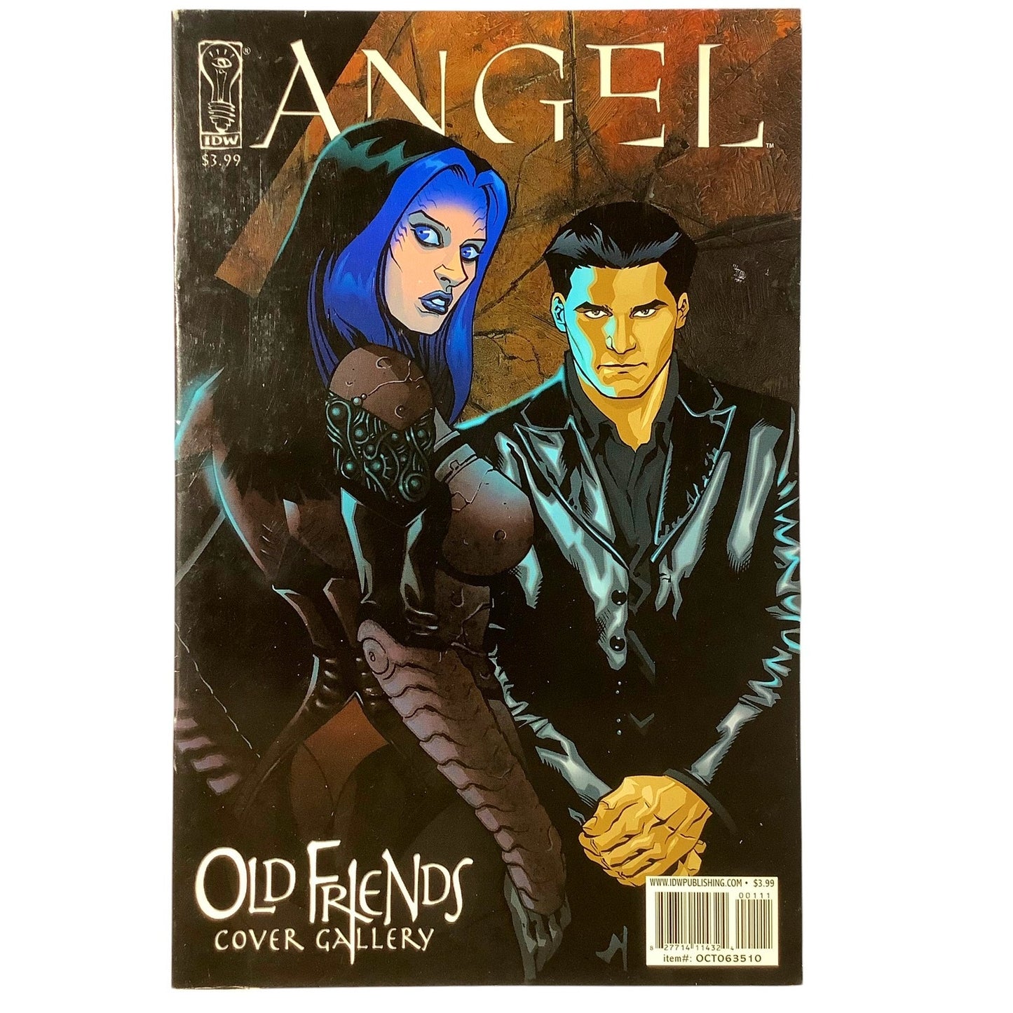 IDW Comics, Angel Old Friends Cover Gallery #0, July 2005, NM 9.4
