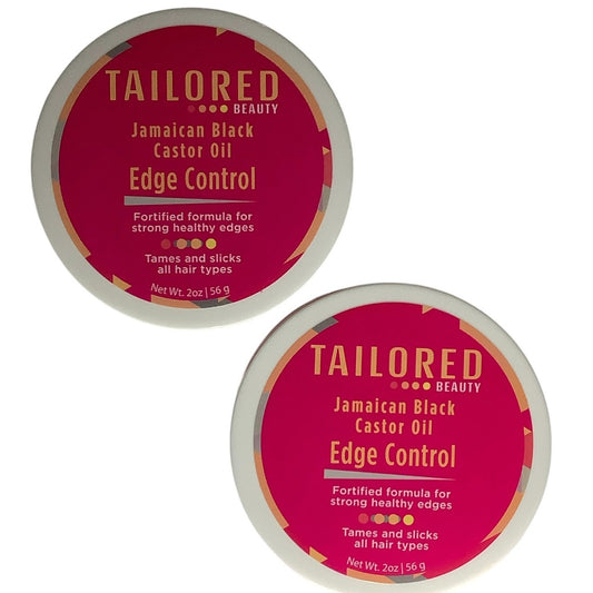 2-PK - Tailored Beauty Jamaican Black Castor Oil Edge Control