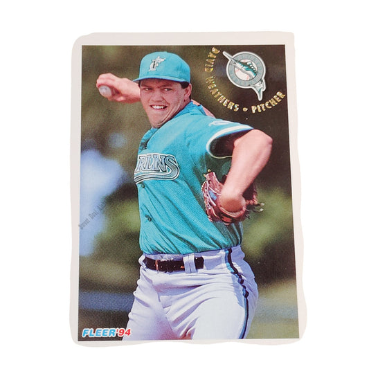 David Weathers, Florida Marlins, #479, 1994 Fleer Baseball Collector's Card