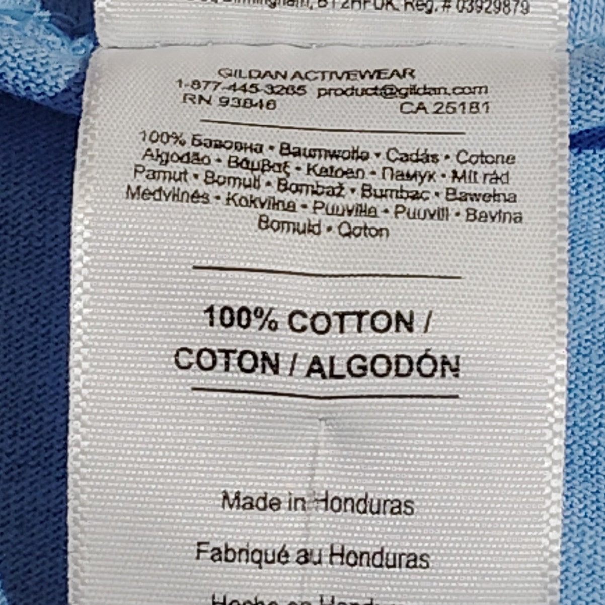 Gildan Ultra Cotton Tank – Small – Carolina Blue Men’s