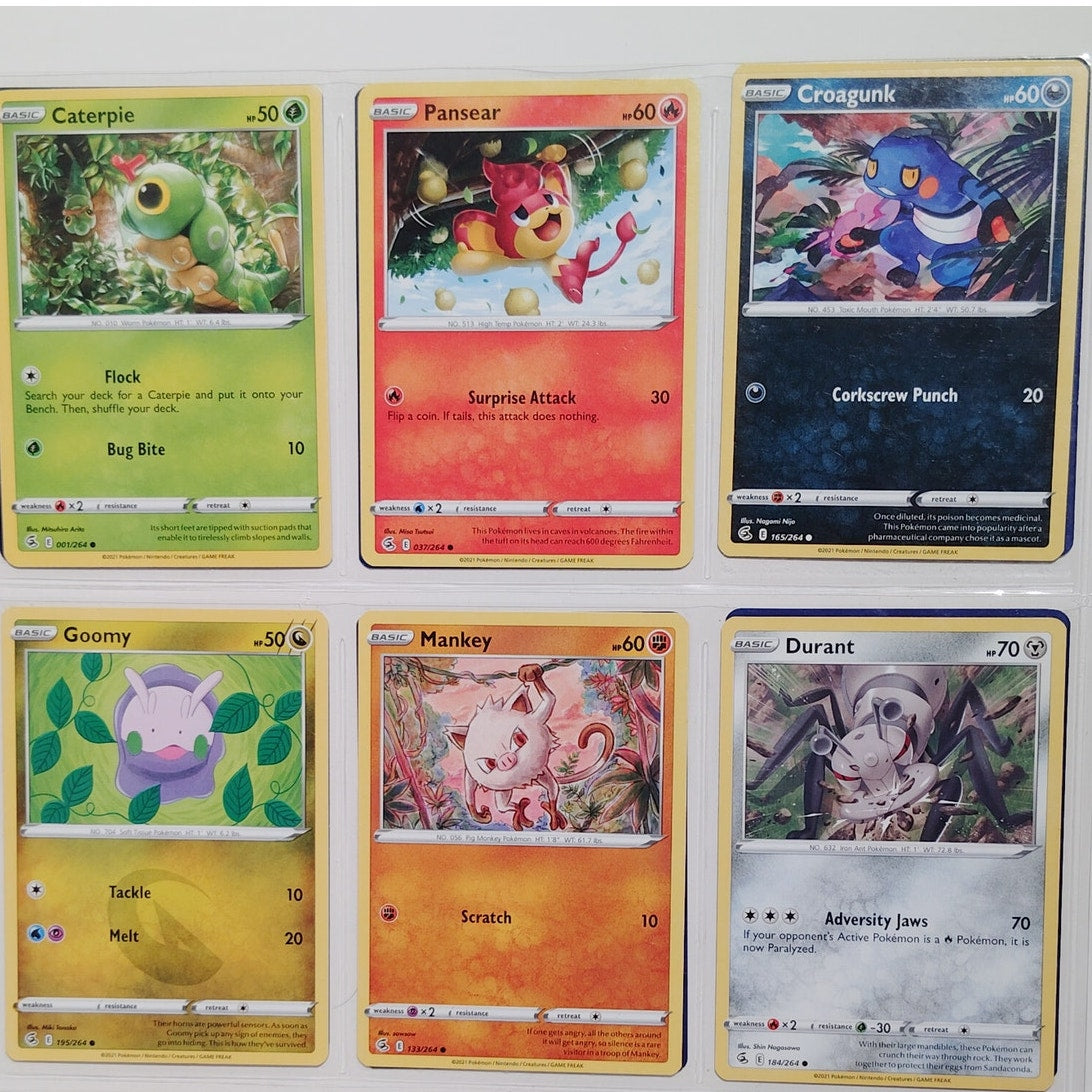18 Random Pokémon Cards Pictured, Actual Photos Provided
