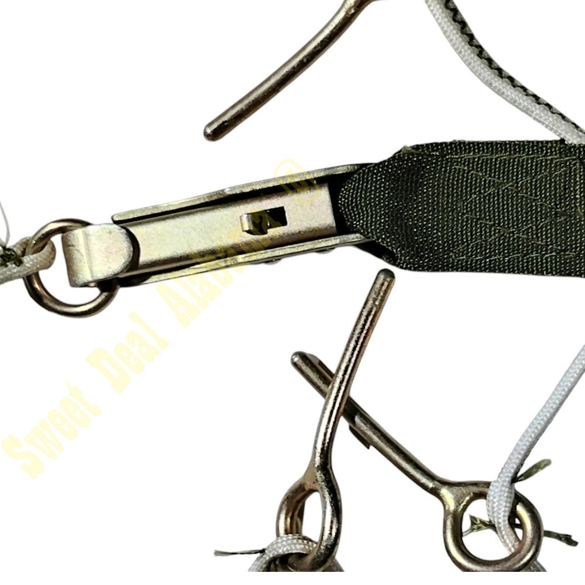 Reinforced Strap Assembly, Web Handle w/ Quick Release Clip, Paracord w/ 4 Pins