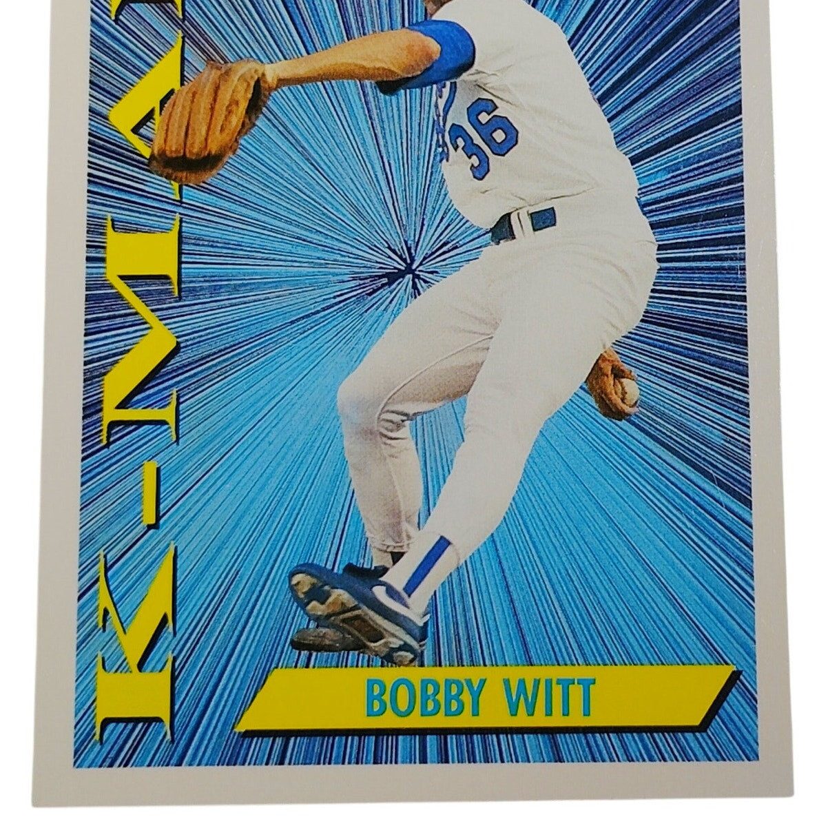 1991 Score Bobby Witt #410 Texas Rangers K‑Man Strikeout Pitcher Card NM
