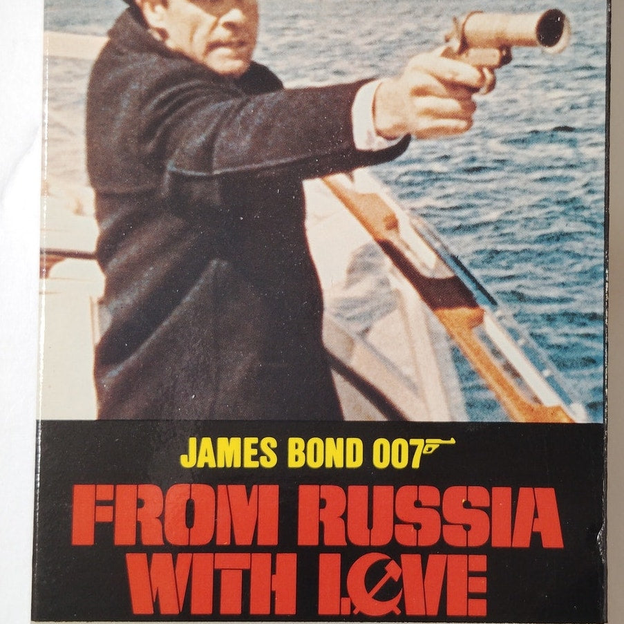 From Russia with Love VHS 1984 Sean Connery James Bond Action Spy Thriller
