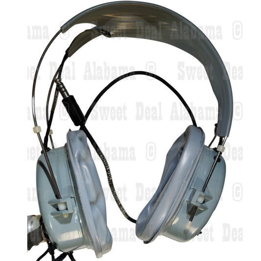 1973 H-158/AIC Military Headset – Strocom 10118, Vietnam-Era, USGI Surplus