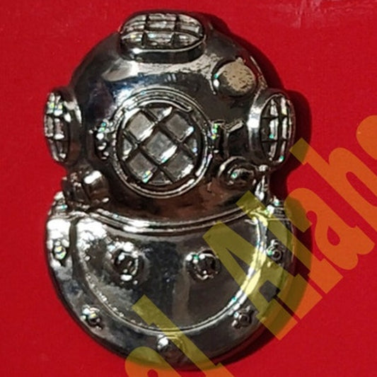 Vanguard Badge Pin: Diver Second Class - Mirror Finish, 1"H x 3/4"W