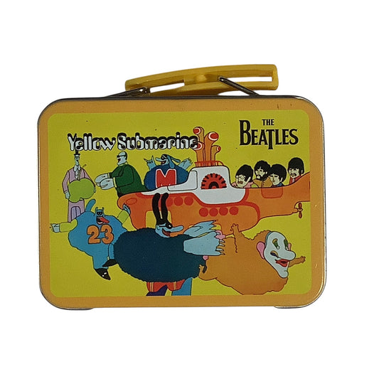 2012 The Beatles Yellow Submarine Mini-Lunchbox, Ornament, Knick Knack Tin