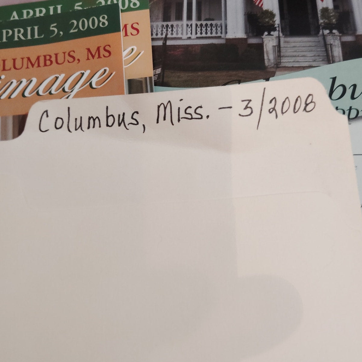 Columbus, MS Travel Guides & Event Programs (2004-2008) - Local Ephemera Lot