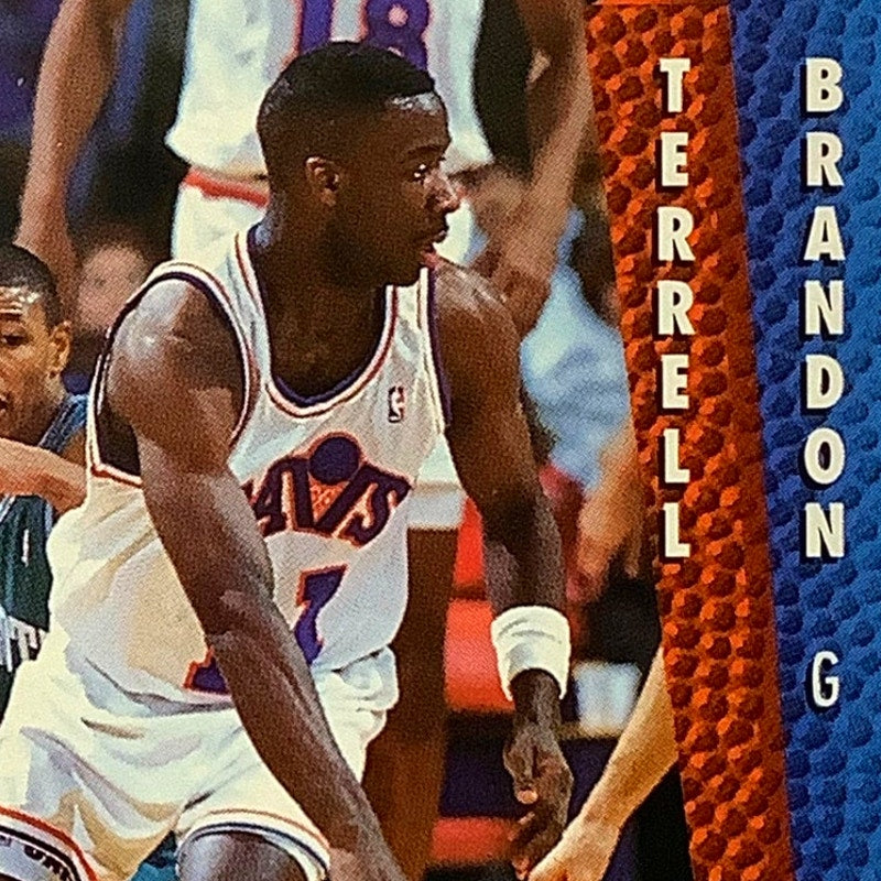 Terrell Brandon (G), Card #39, Cleveland Cavs (Cavaliers), 1992-93 Fleer NBA