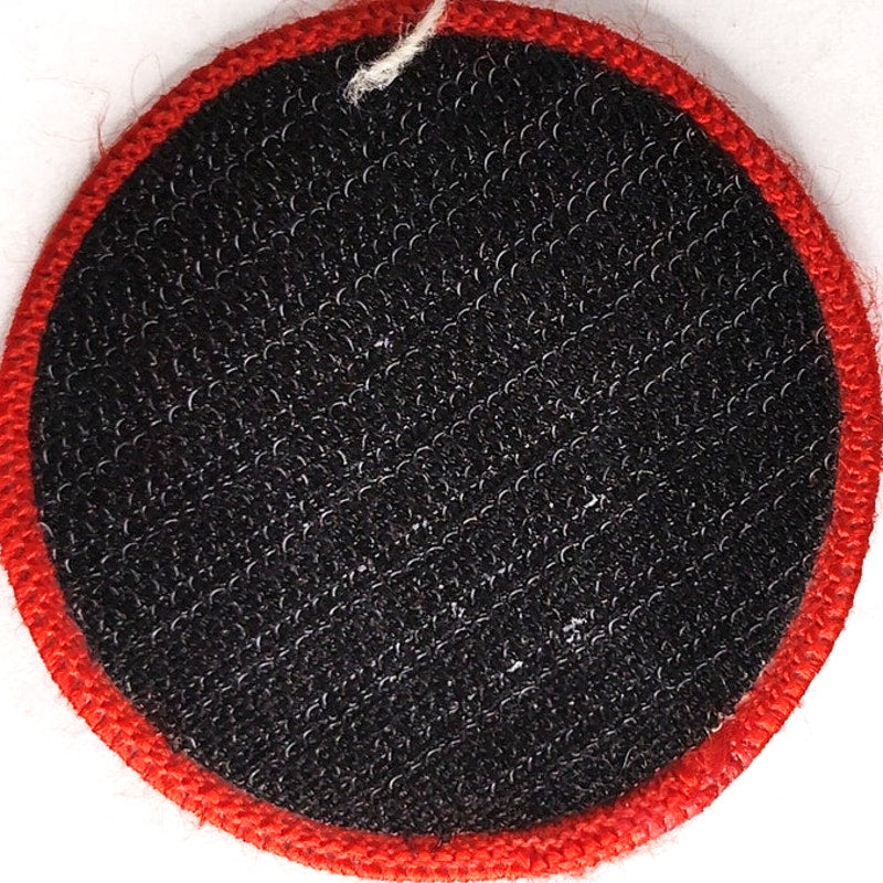 Unique Bell AH‑1 Cobra Helicopter Patch Green Snake 2‑1/4" Dia Hook‑Back