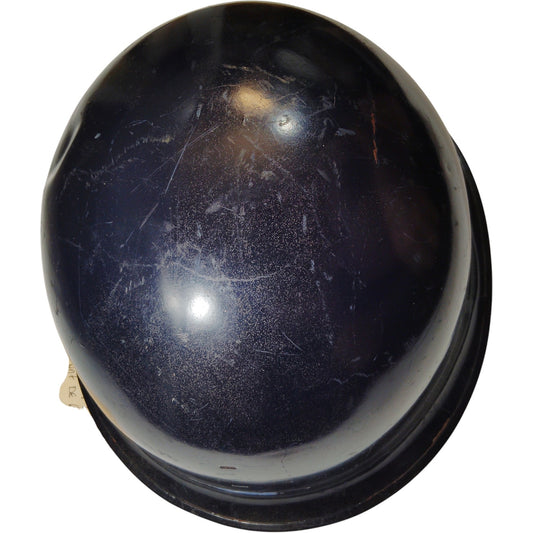 Vintage 1964 French Gendarmerie Riot Helmet, Liner & Straps – P.N. Pont De Buis