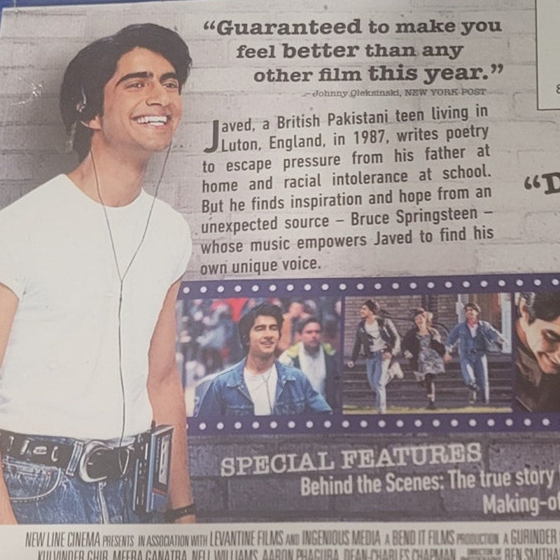 Blinded by the Light Blu-ray Bruce Springsteen Drama Music Bend It Beckham