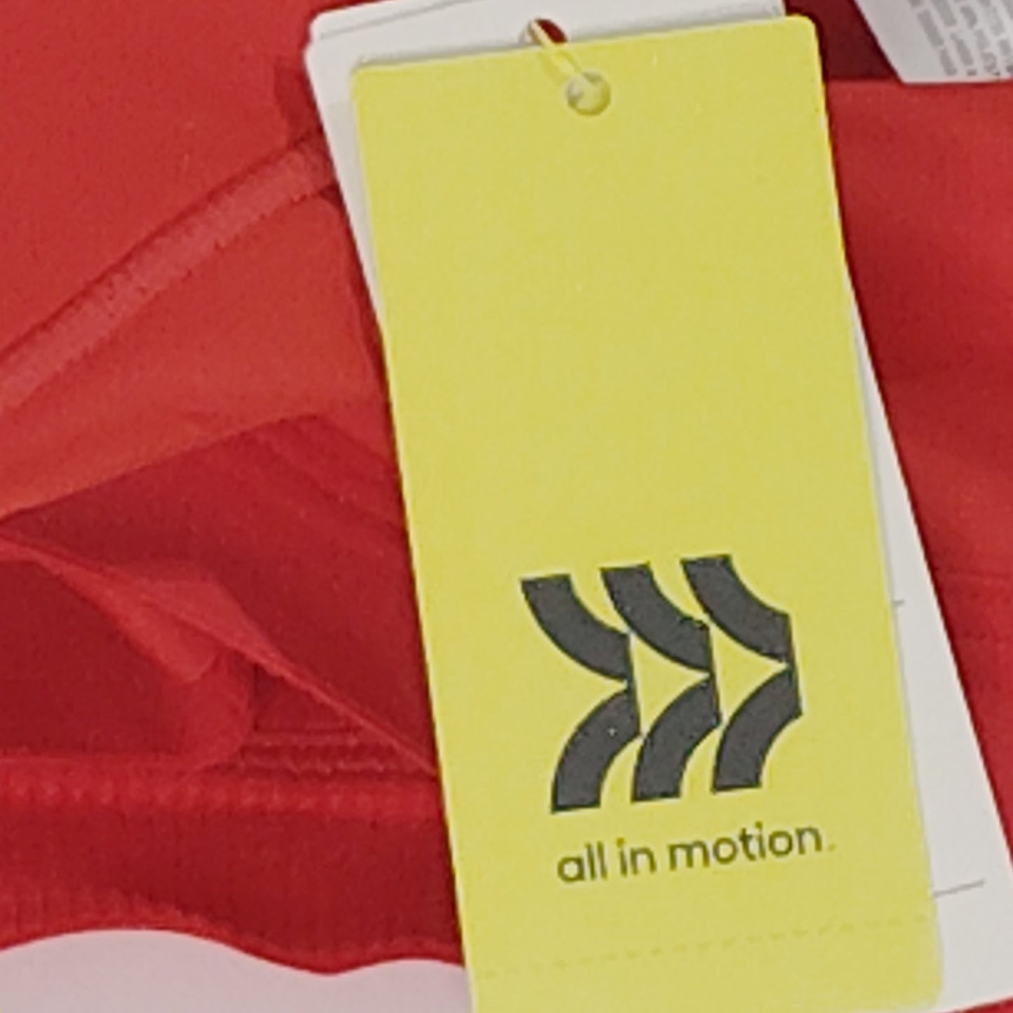 All in Motion Women’s High Support Sculpt Zip Front Sports Bra Red 44DD (3XL)