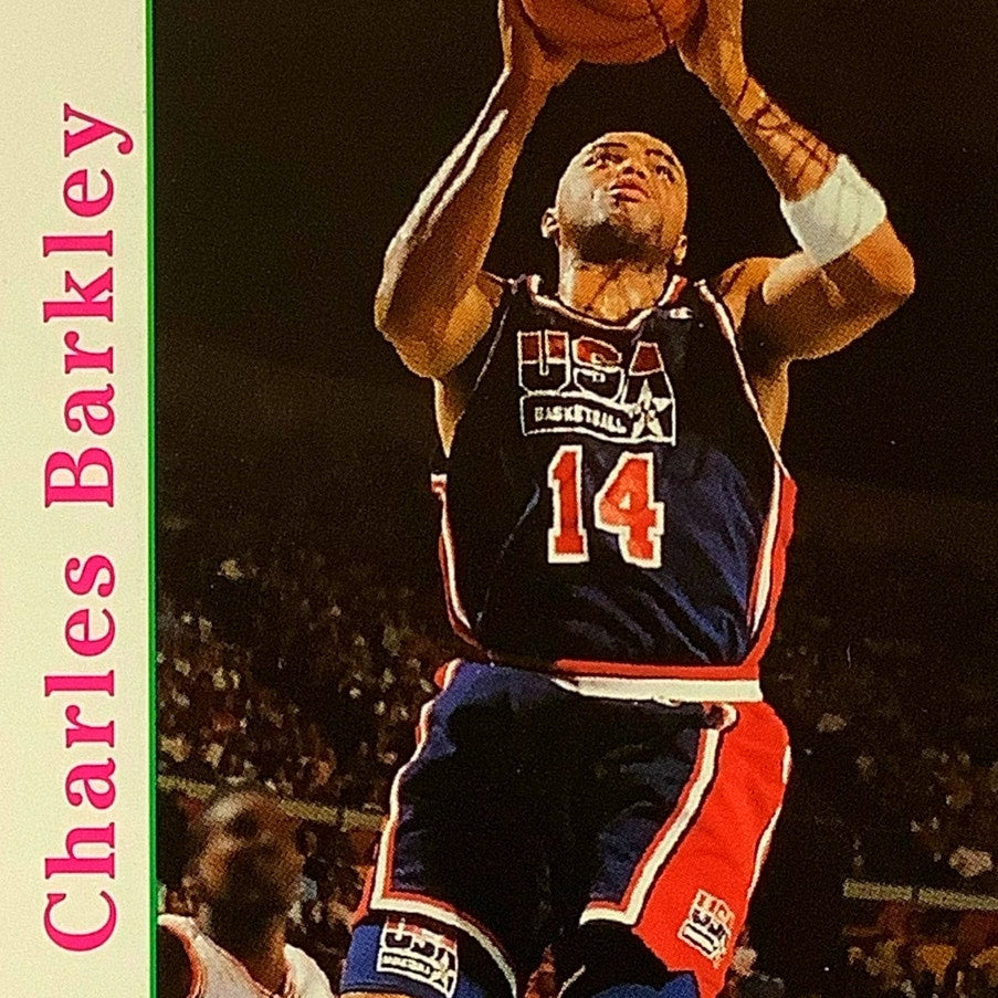Charles Barkley, Card #336, Tournament of the Americas, 1992 Skybox NBA Hoops