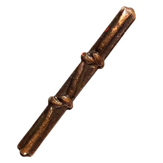 Ribbon Attachment Device: Good Conduct 2-Knots - 1/16"H x 1-1/4"W
