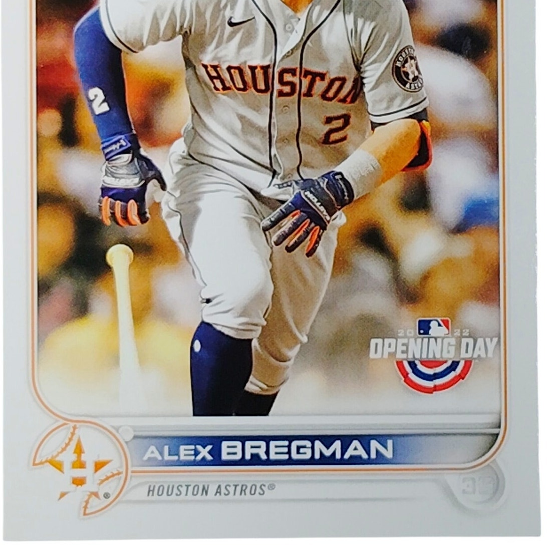 2022 Topps Opening Day #33 Alex Bregman Houston Astros 3rd Base - VG/EX
