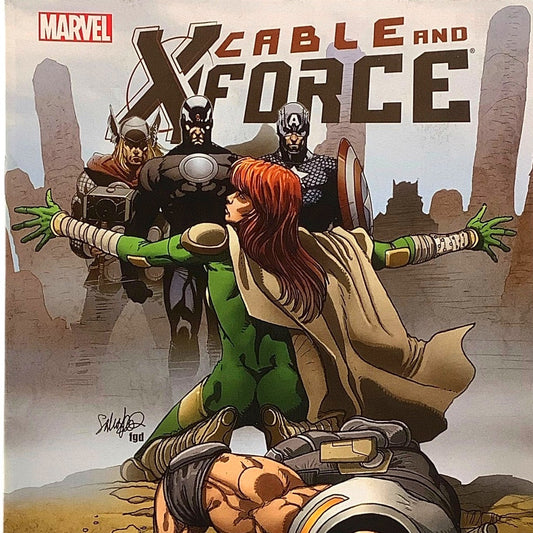 Marvel's Cable and X-Force #14, Finale vs The Uncanny Avengers, Nov 2013, NM 9.4