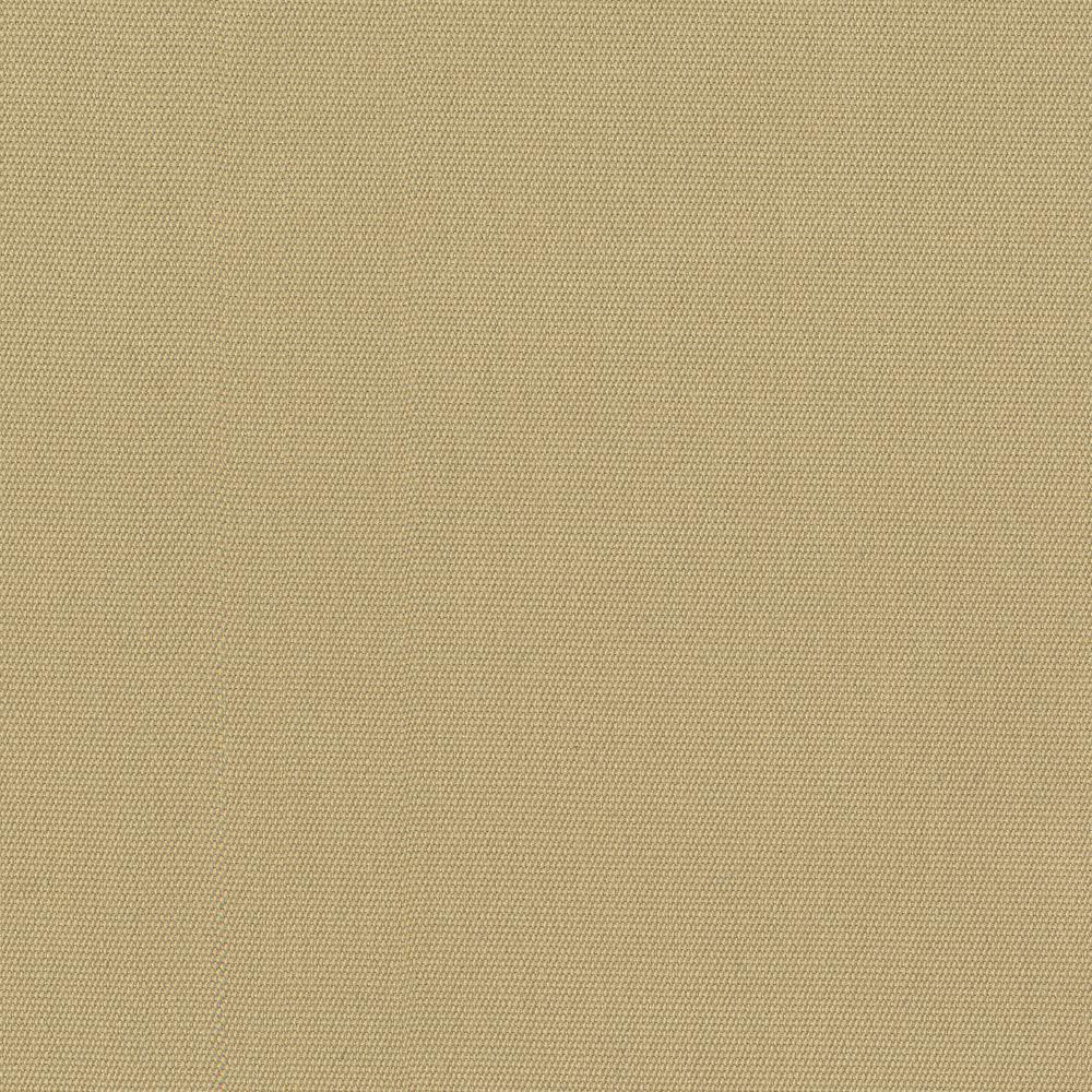 Sunbrella Canvas Antique Beige Outdoor Dining Chair Slipcover Set, Seat and Back