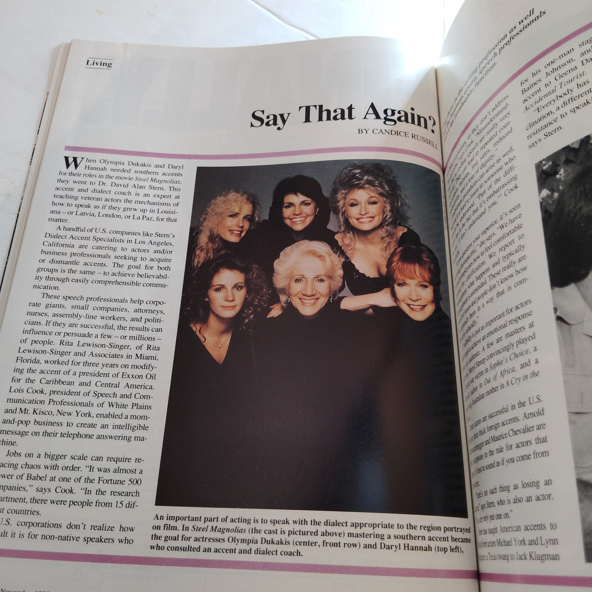 Delta SKY Magazine - November 1990 - Vintage In-Flight Travel & Lifestyle