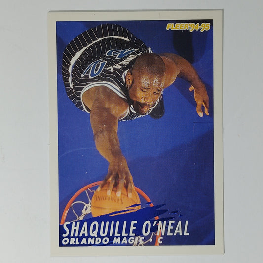 1994-95 Fleer Shaquille O'Neal #160 Orlando Magic Center NBA Card