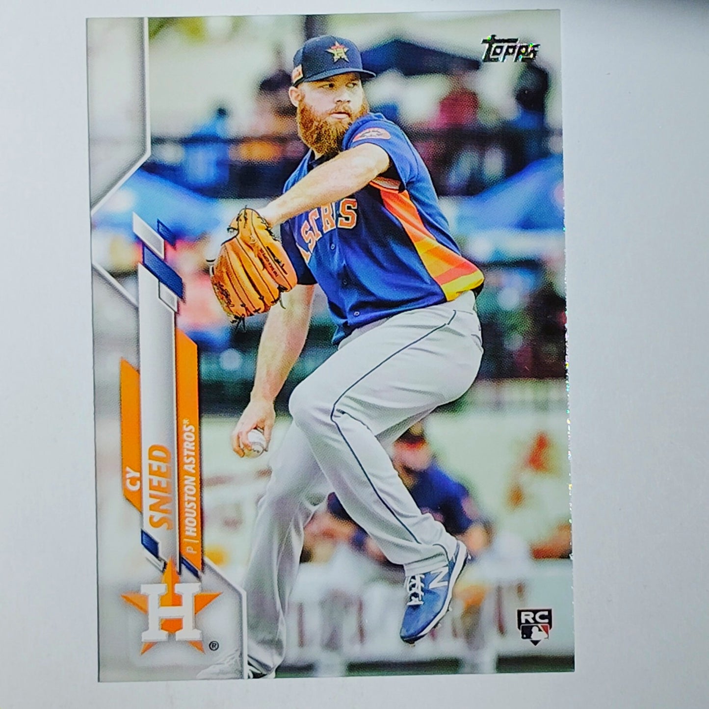 2020 Topps Update #U-224 Cy Sneed Houston Astros Pitcher - VG/EX
