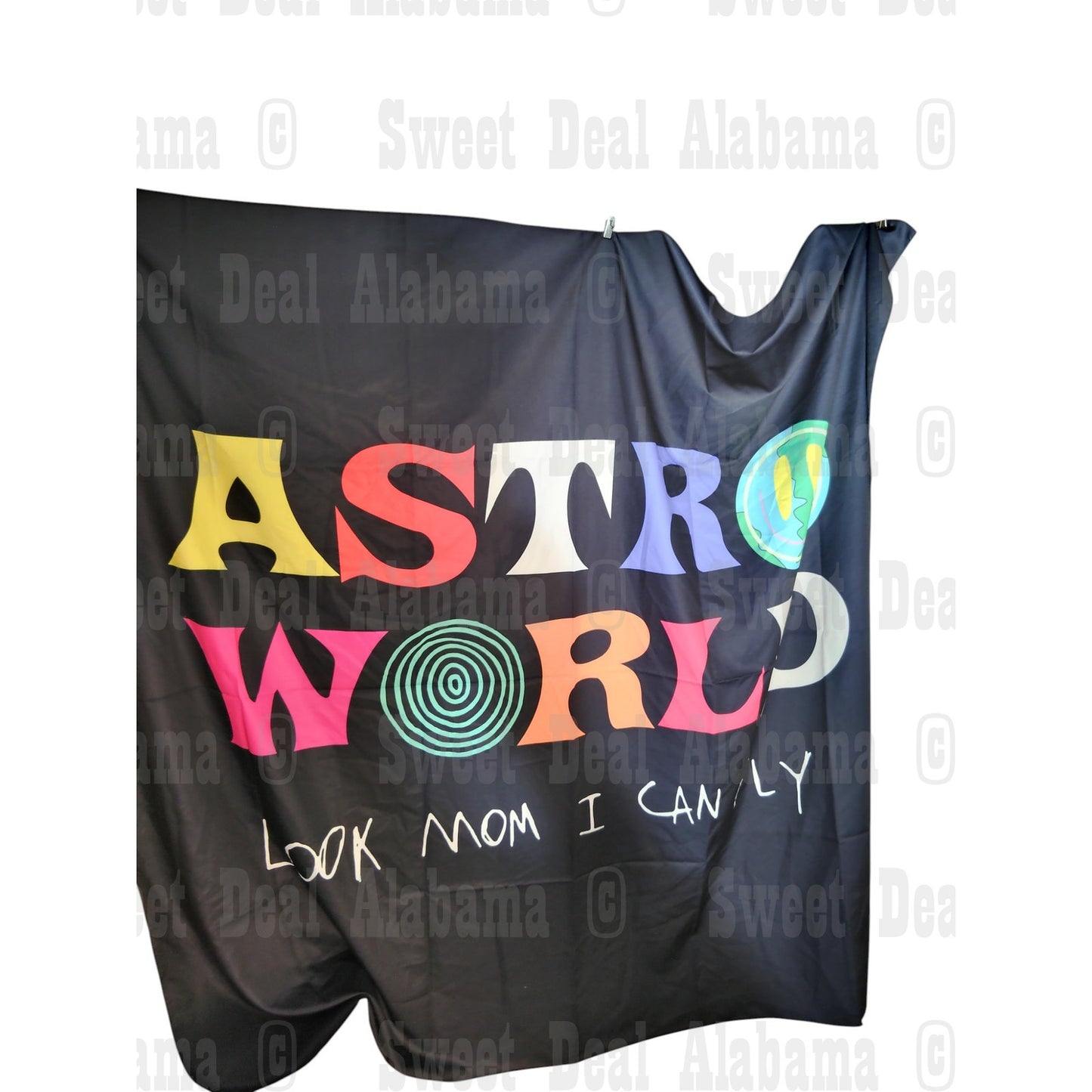 Astroworld Tapestry – Look Mom I Can Fly, Wall Hanging Art Decor 58"x50"