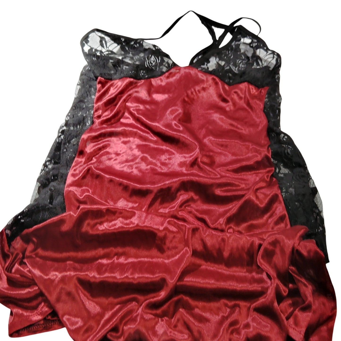 Translucent Lace Sling Nightdress – Sexy Backless Lingerie – Medium – NWOT
