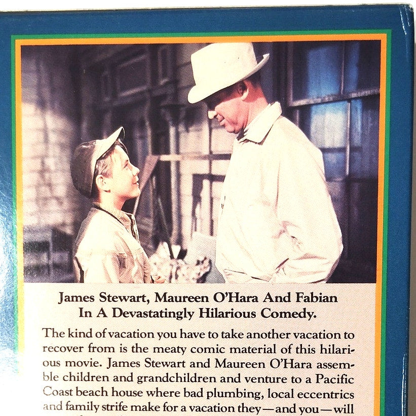 Mr. Hobbs Takes a Vacation VHS 1988 James Stewart Maureen O’Hara Classic Comedy