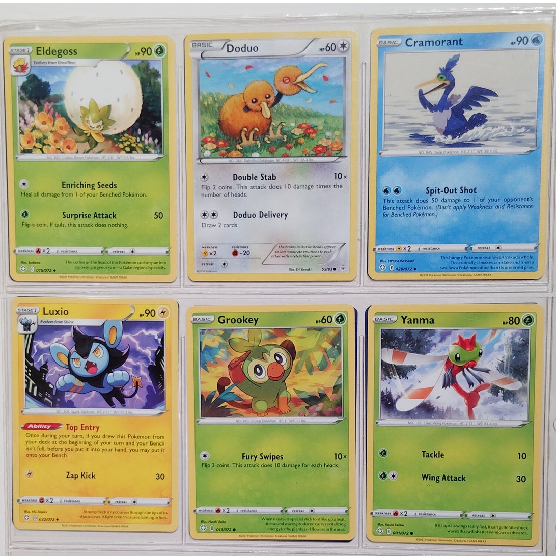 18 Random Pokémon Cards Pictured, Actual Photos Provided