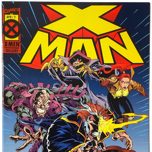 Marvel Comic's X-Man Deluxe #2 Age of Apocalypse: Part 2 of 4, Apr 1995, NM+ 9.6