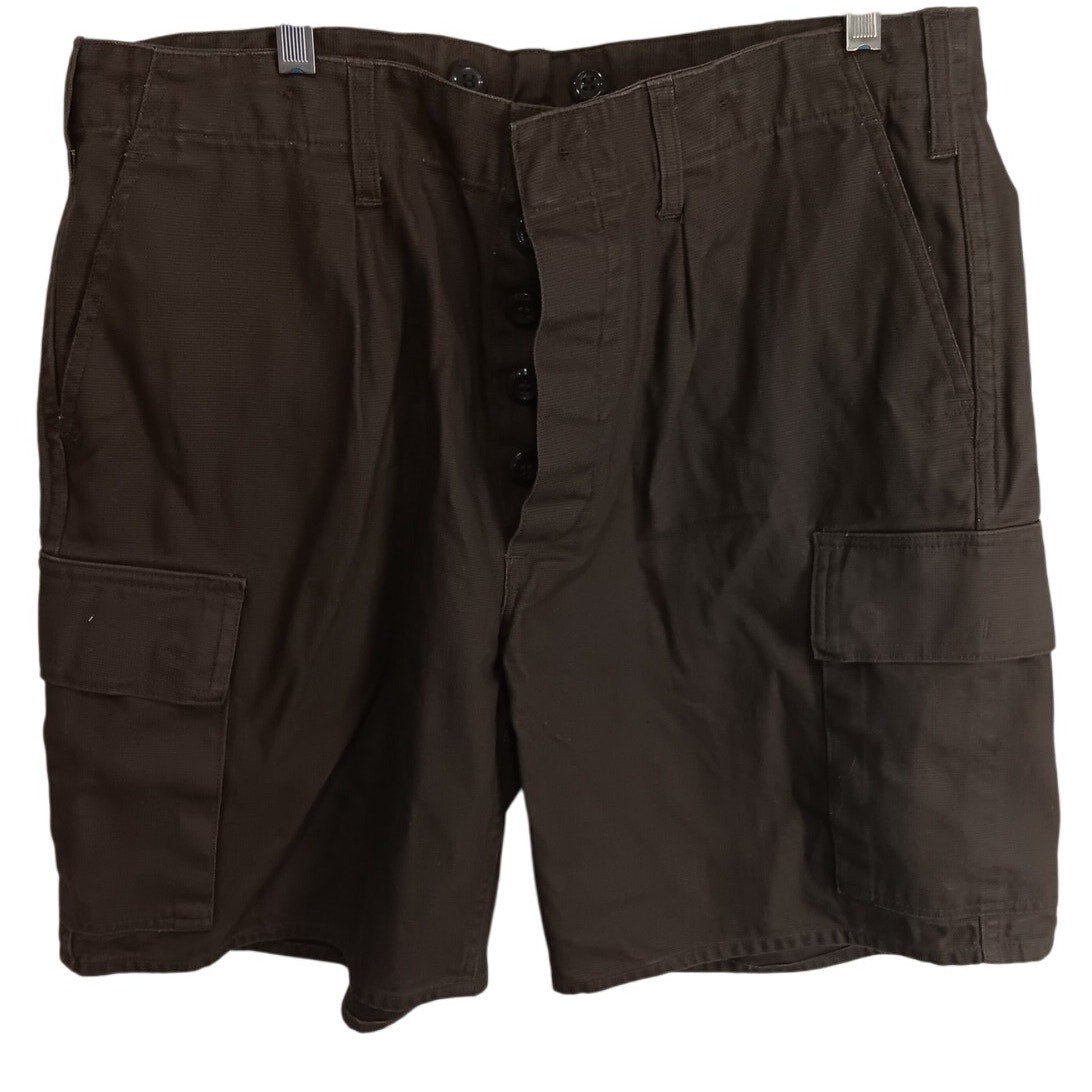 German Military Moleskin Shorts - NSN 8415-12-155-9088 - Olive Drab - Size 36