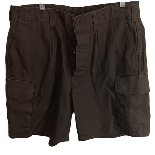 German Military Moleskin Shorts - NSN 8415-12-155-9088 - Olive Drab - Size 36