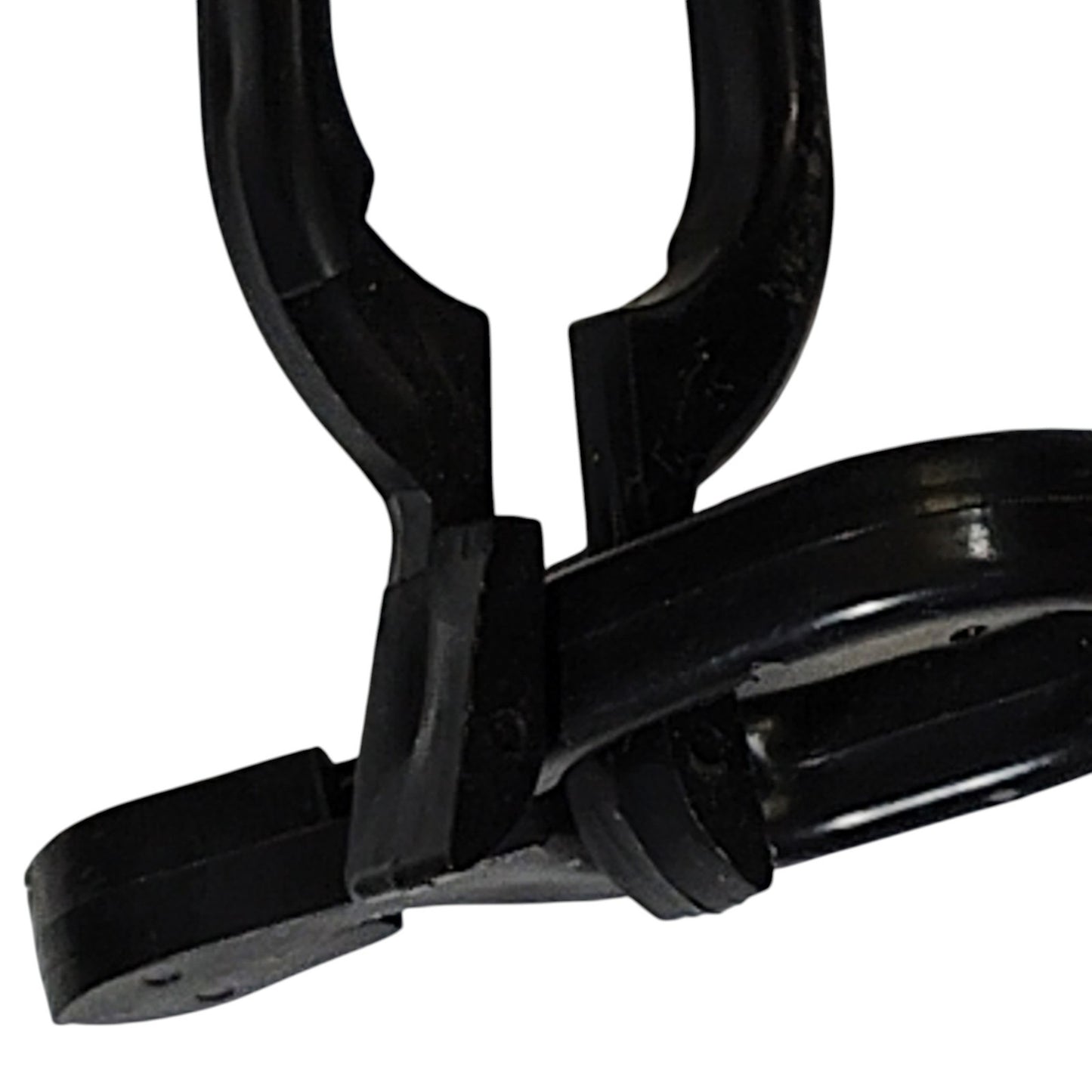 18pk Black Scarf Clip Hangers – Economic Plastic Fine Garment Pinch Hooks