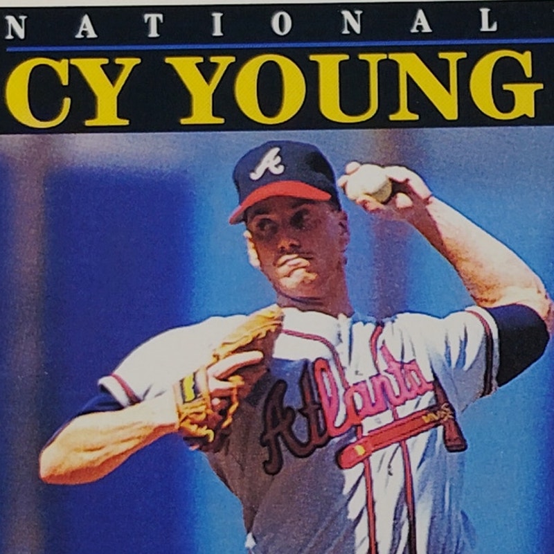 1992 Score Tom Glavine #791 Atlanta Braves Cy Young MLB Baseball Card NM