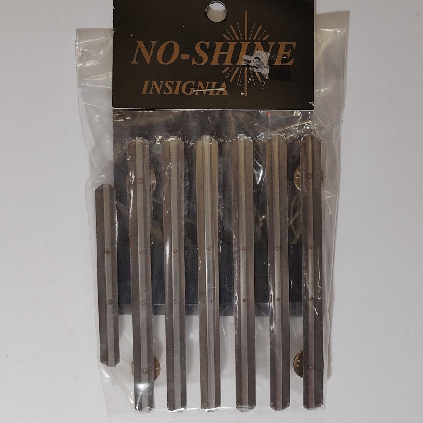 Mounting Rack Bar - 20 Ribbons (Centered w/  1/8" Gap)  No-Shine Insignia