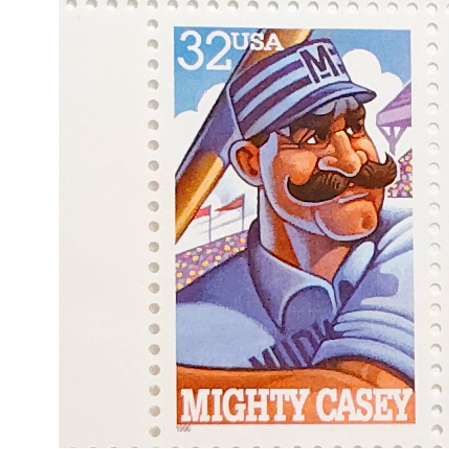 Block of 4 – 1996 USA 32¢ American Folk Heroes MNH Scott 3086a Set