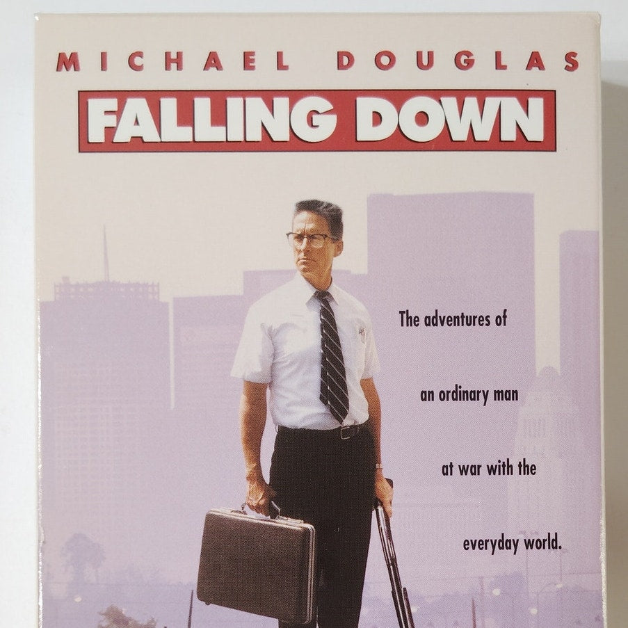 Falling Down VHS 1992 Michael Douglas Robert Duvall Thriller Drama