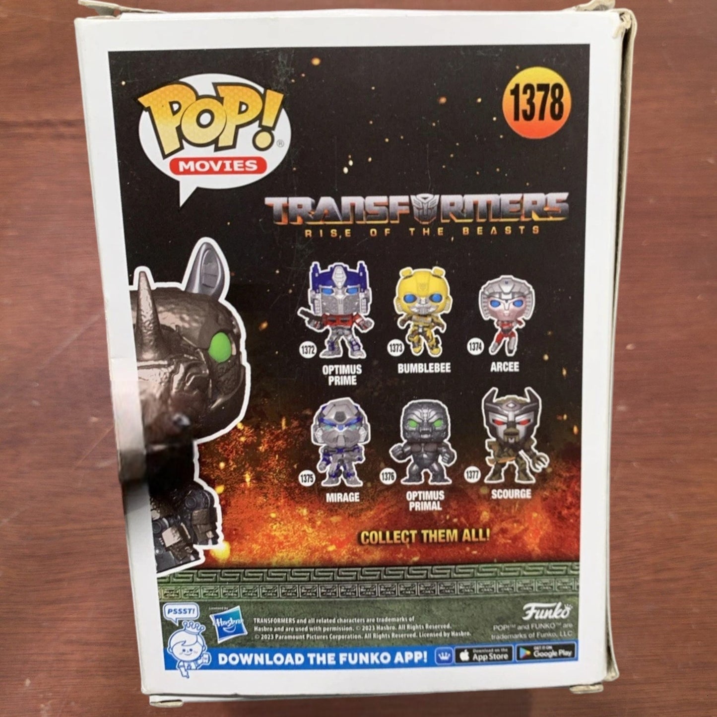 Funko Pop! Transformers: Rise of the Beasts Rhinox (US Exclusive) – Vinyl Figure