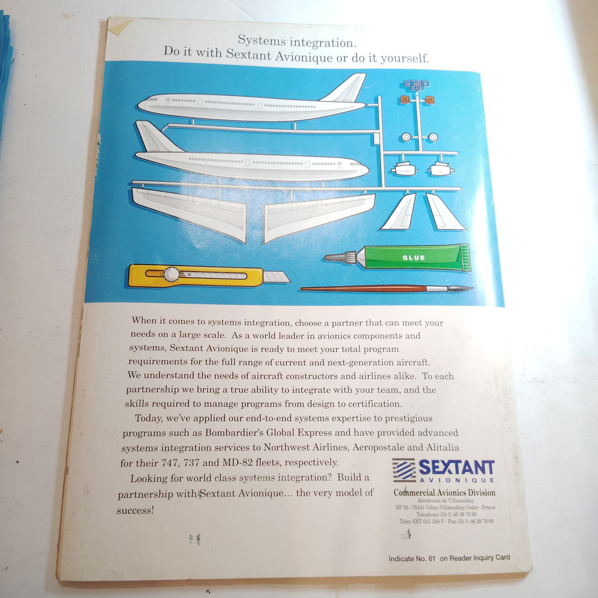 Air Transport World Magazine January 1996 - Vintage Aviation Publication