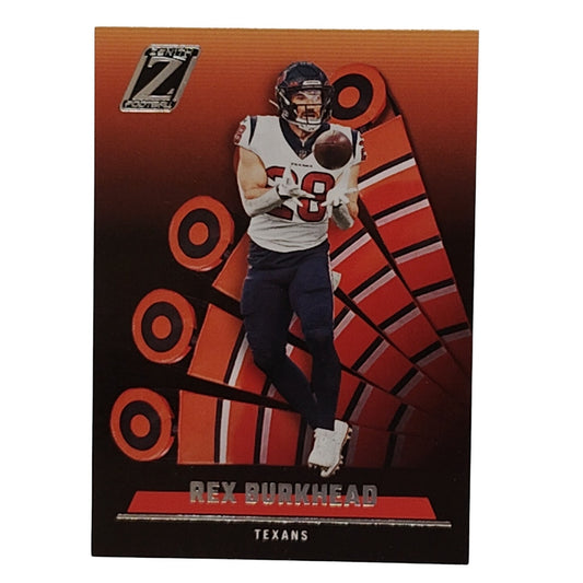 Rex Burkhead, Houston Texans, NFL 2022 Panini-Zenith Card 54, EX/NM