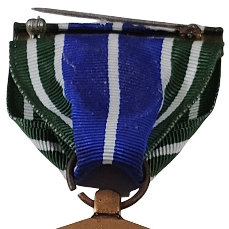 U.S. Army Achievement Medal Pinback, 1-3/8"W x 1-1/2"H, 3-1/4"H Overall