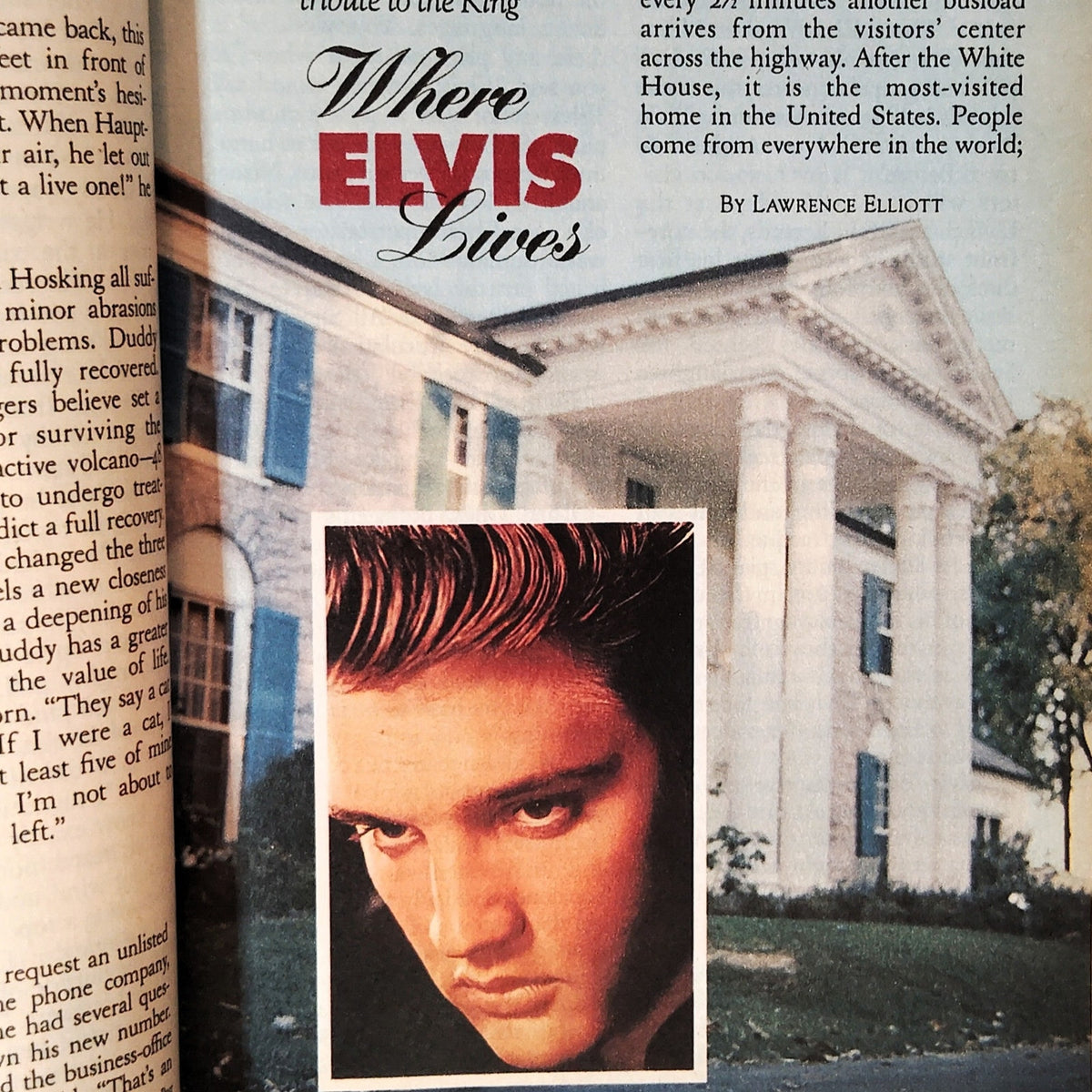 Reader's Digest August 1993 Magazine, Where Elvis Lives, Trapped in a Volcano