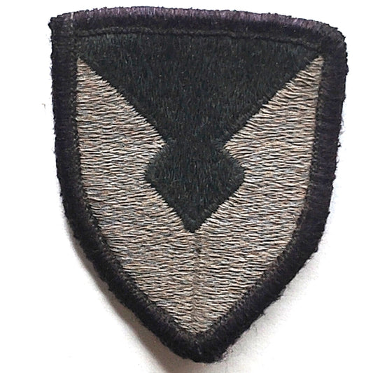 US Army Materiel Command AMC DARCOM Subdued Patch Hook Backing 2.5 x 2" Patch